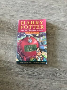 3/$15 Harry Potter and the Philosopher's Stone - Red Cover